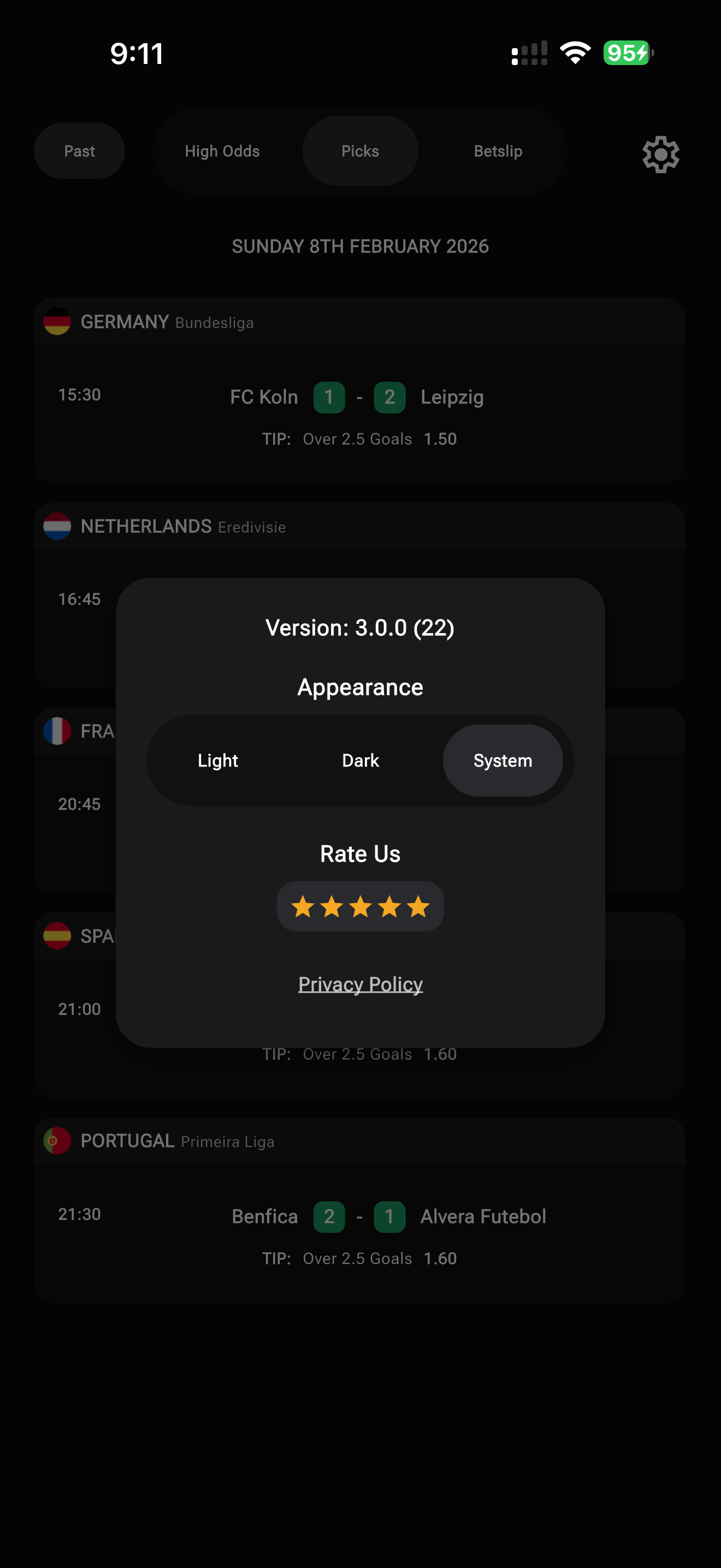 App Screenshot Dark 4